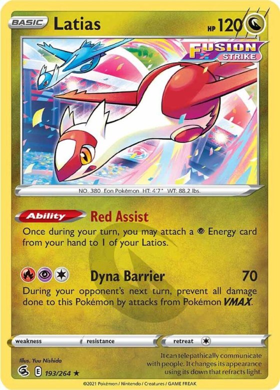 Latias - Reverse Holo