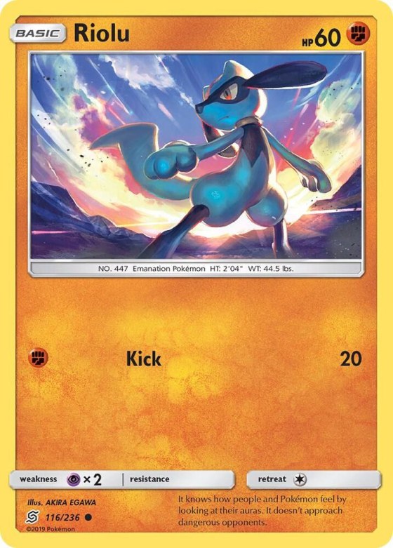 Riolu (116) - Reverse Holo