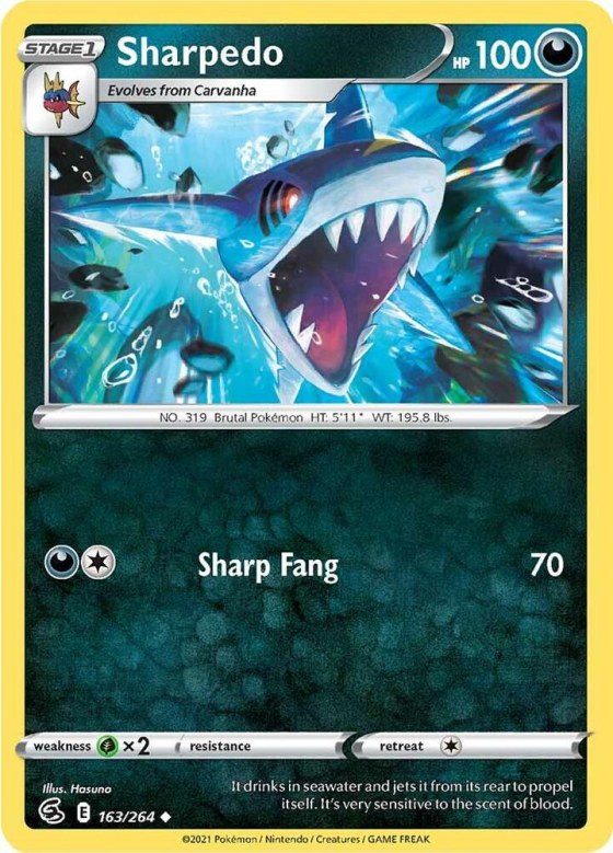 Sharpedo - Reverse Holo