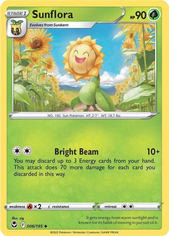 Sunflora - Reverse Holo