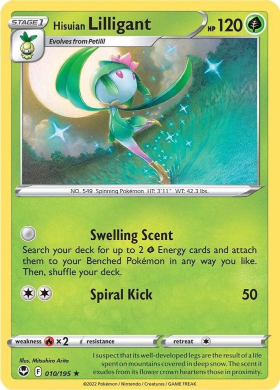 Hisuian Lilligant - Reverse Holo