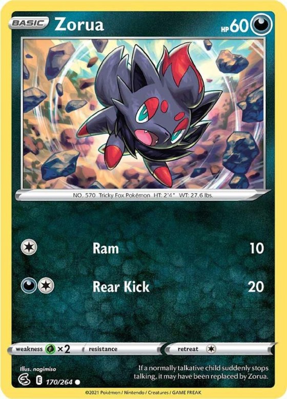 Zorua - Reverse Holo