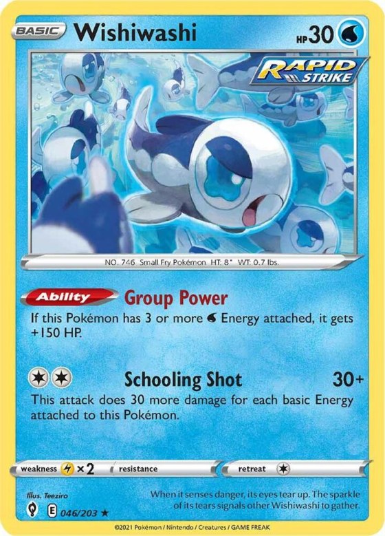 Wishiwashi - Reverse Holo