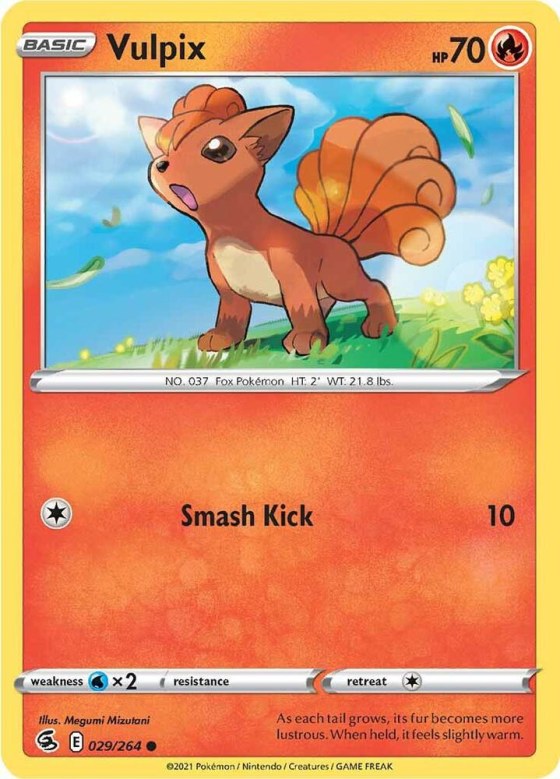 Vulpix (29) - Reverse Holo