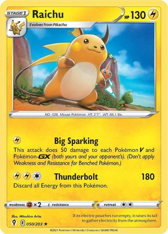 Raichu - Holo
