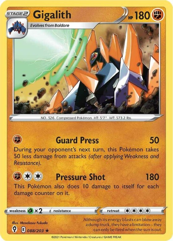 Gigalith - Reverse Holo