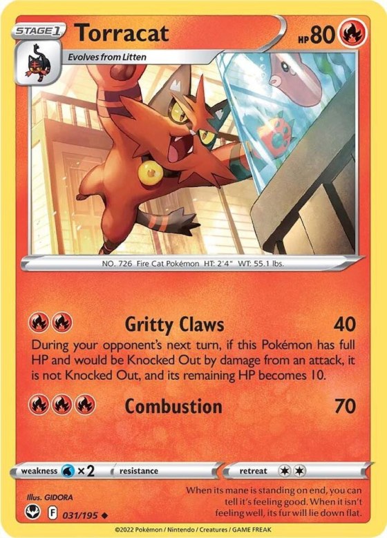 Torracat - Reverse Holo