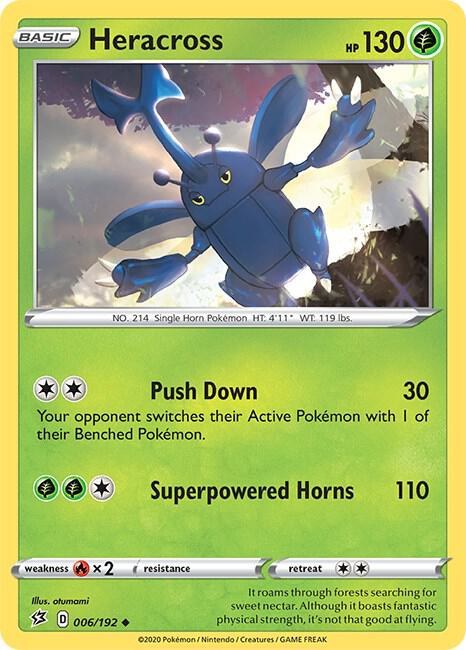 Heracross - Reverse Holo