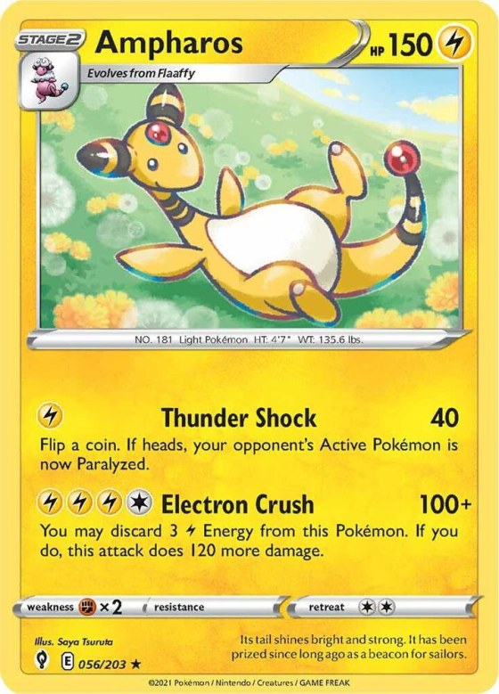 Ampharos - Reverse Holo