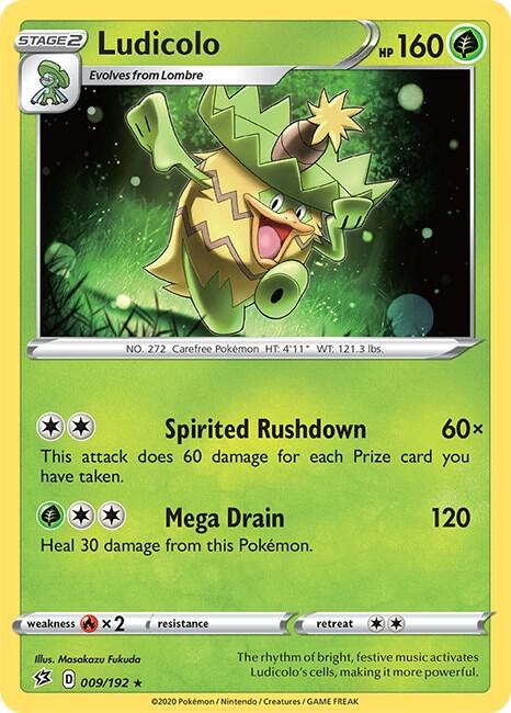 Ludicolo - Reverse Holo