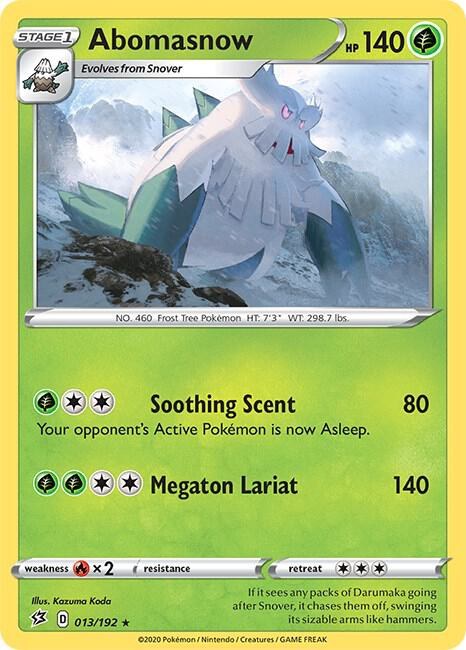 Abomasnow - Reverse Holo