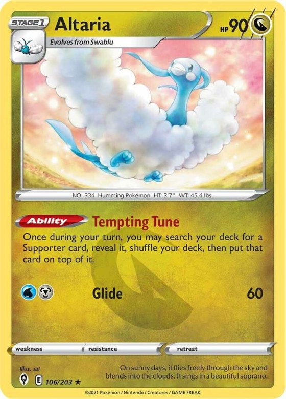 Altaria - Reverse Holo