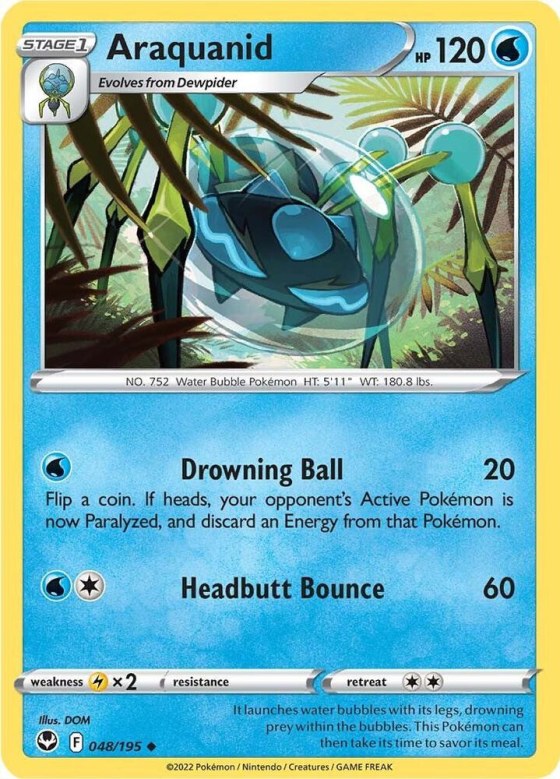 Araquanid - Reverse Holo