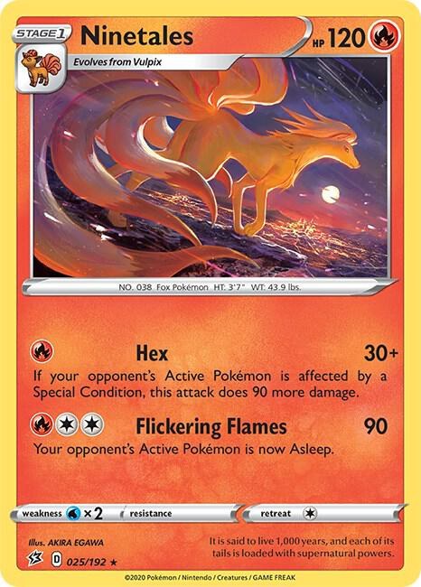 Ninetales - Reverse Holo