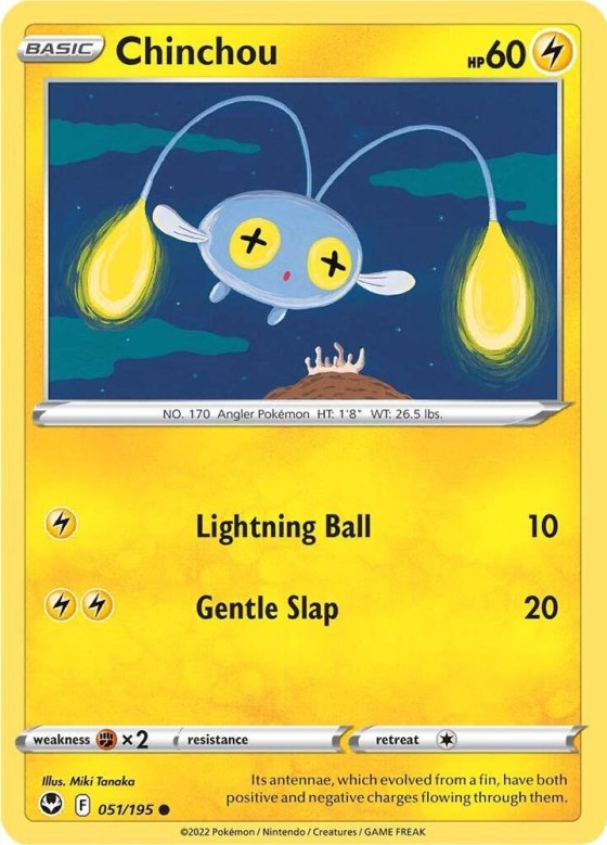Chinchou - Reverse Holo