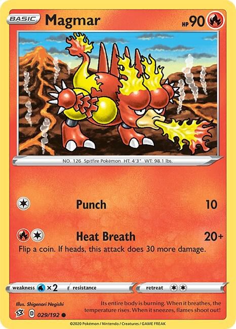 Magmar - Reverse Holo