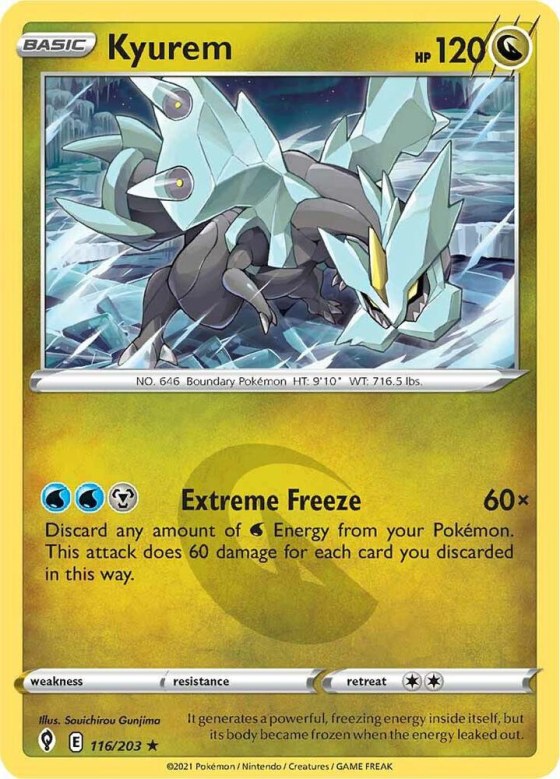 Kyurem - Reverse Holo