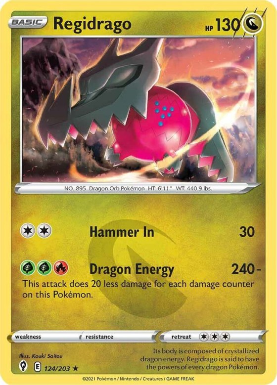 Regidrago - Reverse Holo