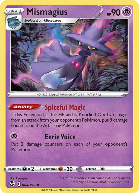 Mismagius - Reverse Holo