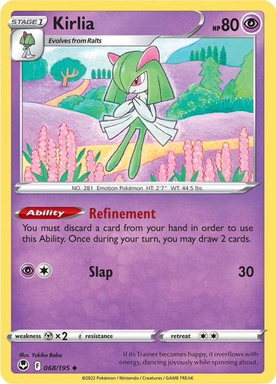 Kirlia - Reverse Holo