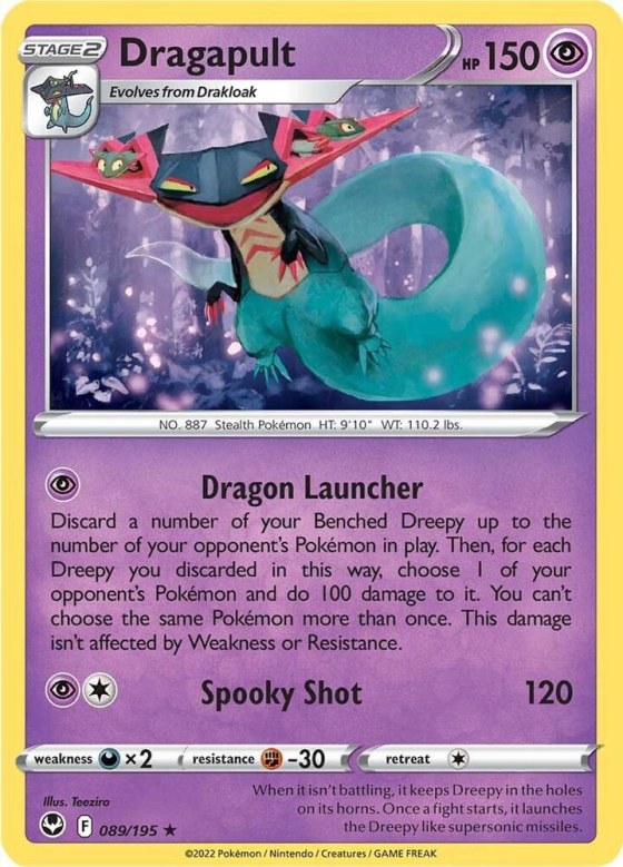 Dragapult - Reverse Holo