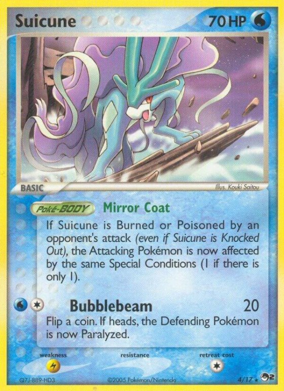 Suicune - Holo