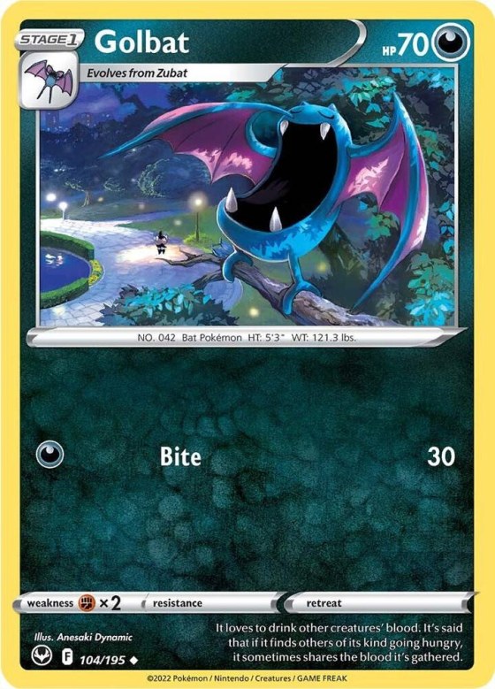 Golbat - Reverse Holo