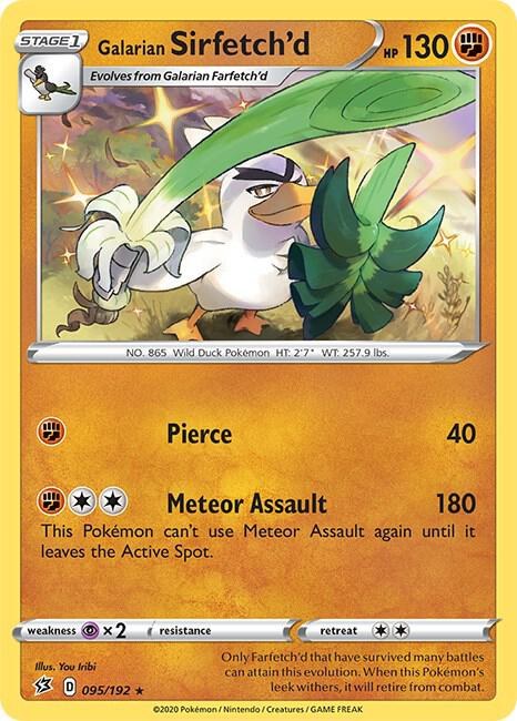 Galarian Sirfetch'd - Holo