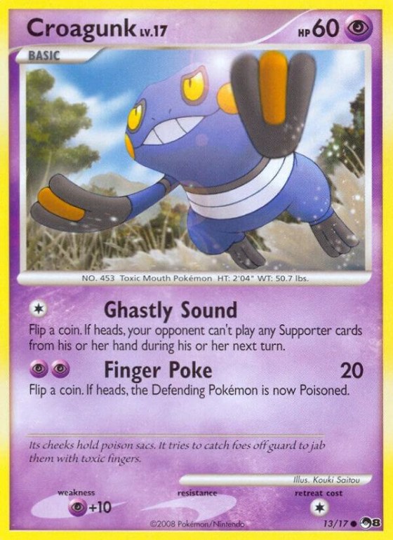Croagunk - Holo