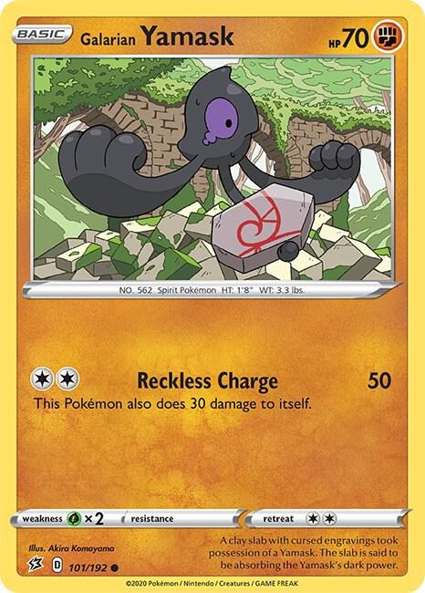 Galarian Yamask - Reverse Holo