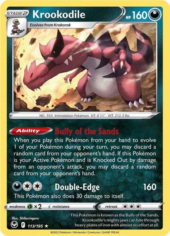 Krookodile - Holo