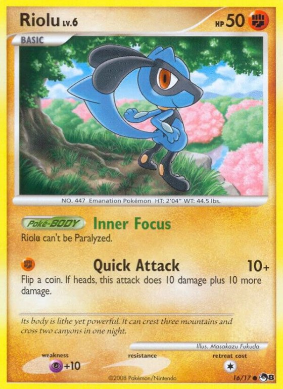 Riolu - Reverse Holo