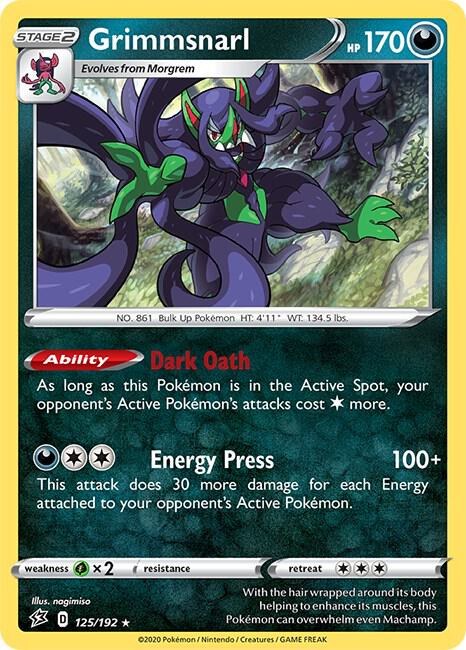 Grimmsnarl - Reverse Holo