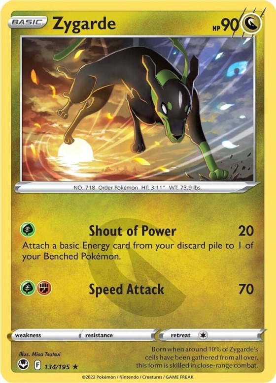Zygarde - Reverse Holo