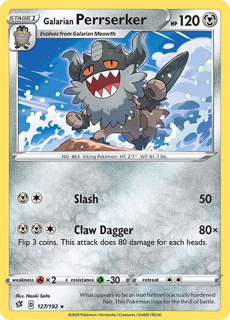 Galarian Perrserker - Reverse Holo