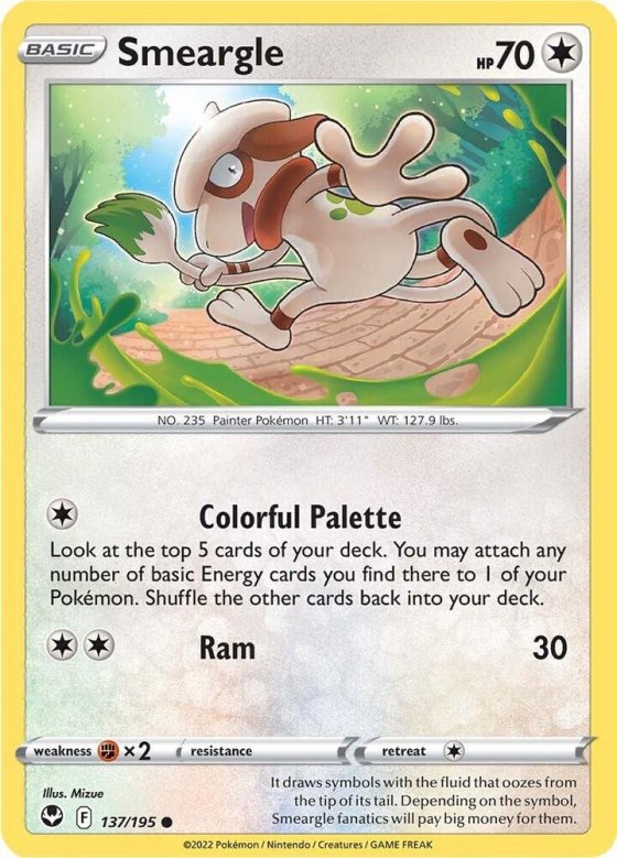 Smeargle - Reverse Holo