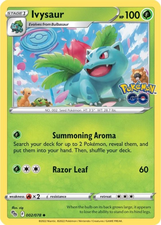 Ivysaur - Reverse Holo