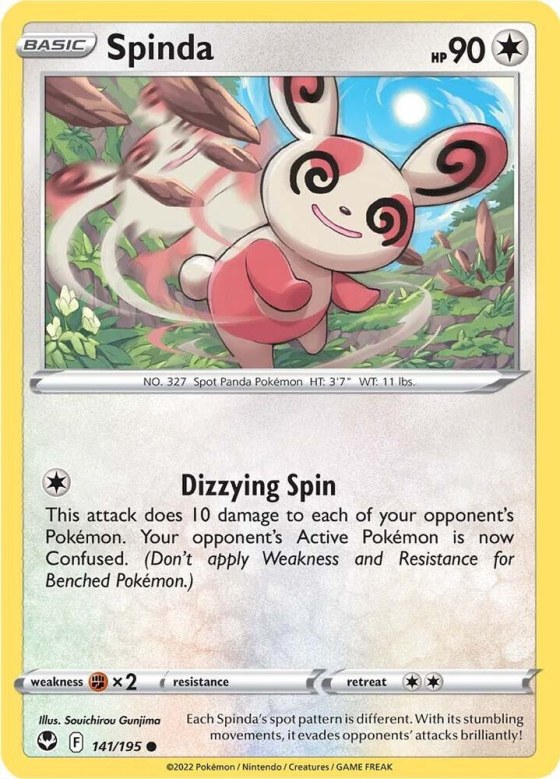 Spinda - Reverse Holo