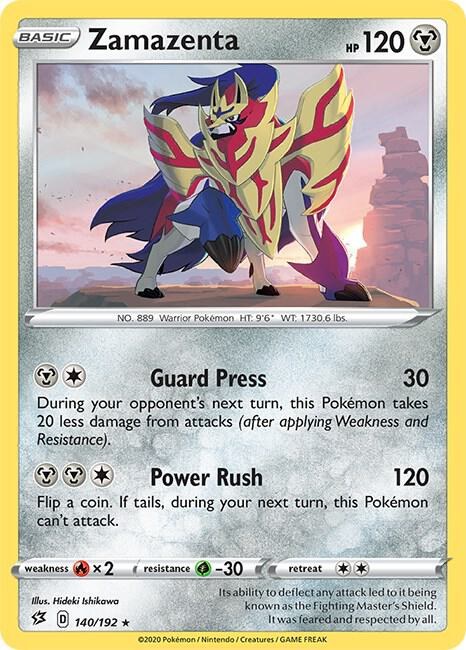 Zamazenta - Reverse Holo