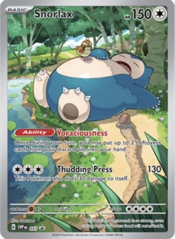 Snorlax - Pokemon Center Exclusive