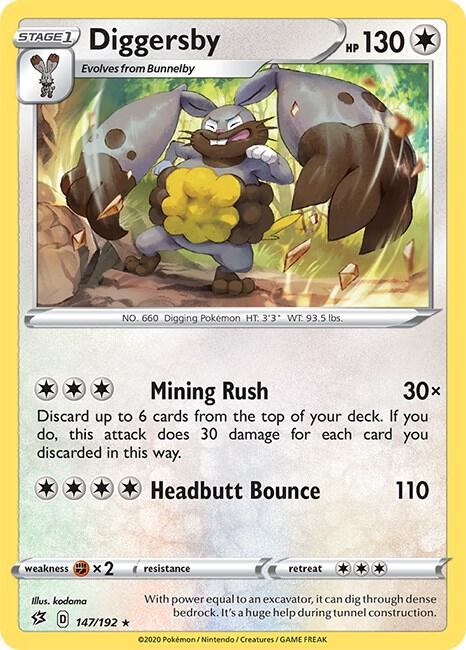 Diggersby - Reverse Holo