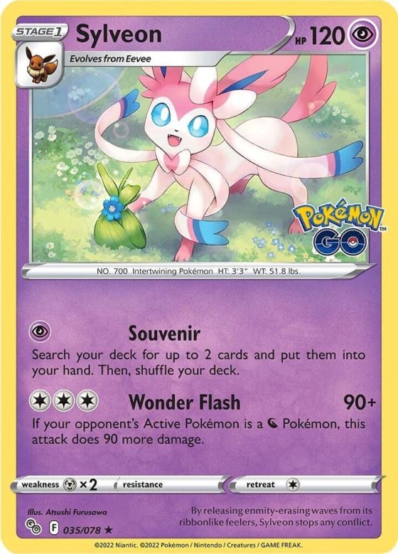 Sylveon - Reverse Holo