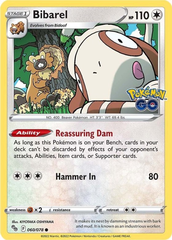 Bibarel - Reverse Holo