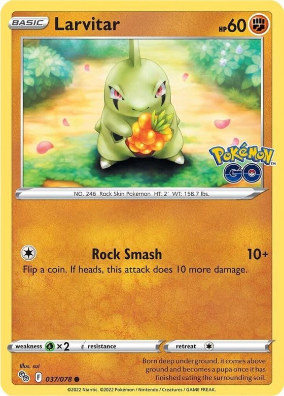 Larvitar - Reverse Holo