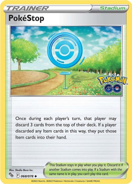 PokeStop - Reverse Holo