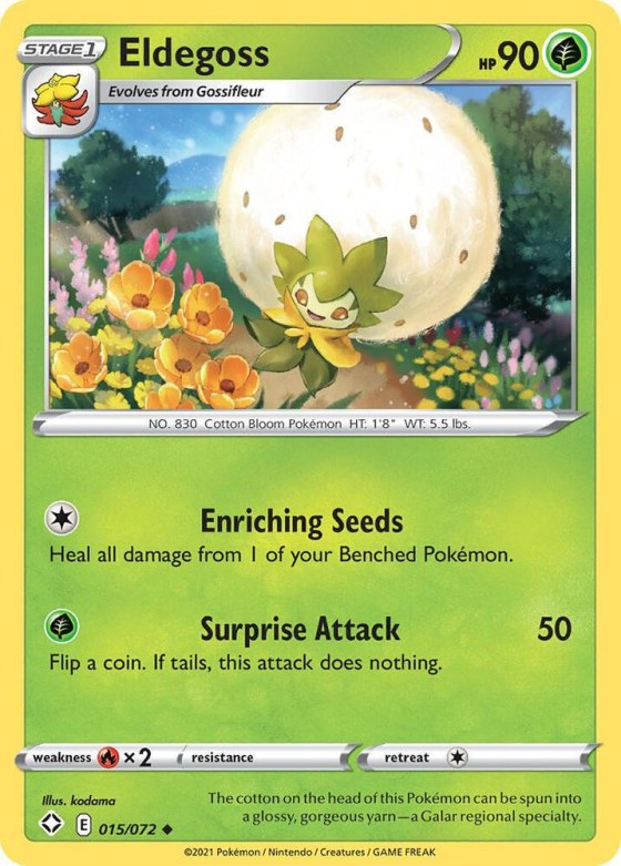 Eldegoss - Reverse Holo