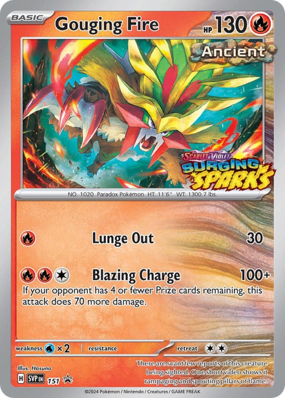 Gouging Fire - Staff