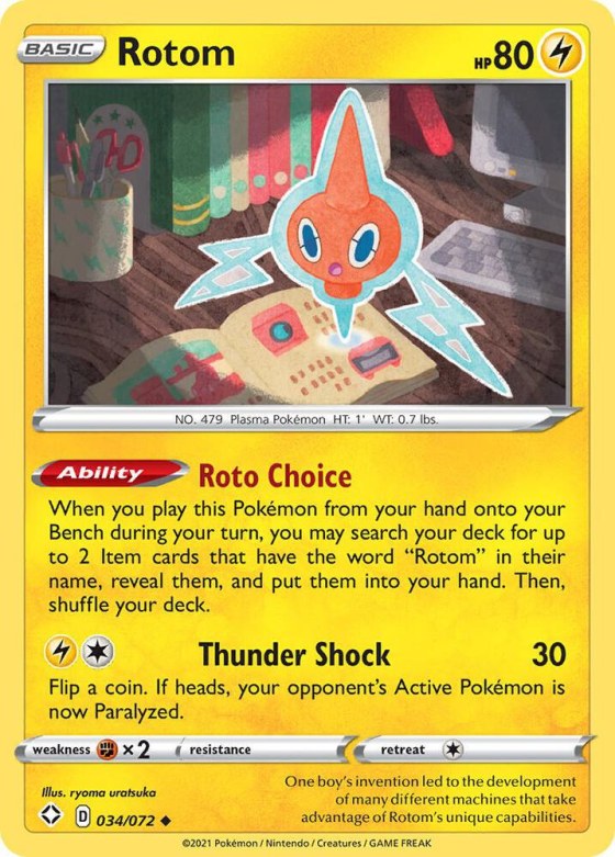 Rotom - Reverse Holo