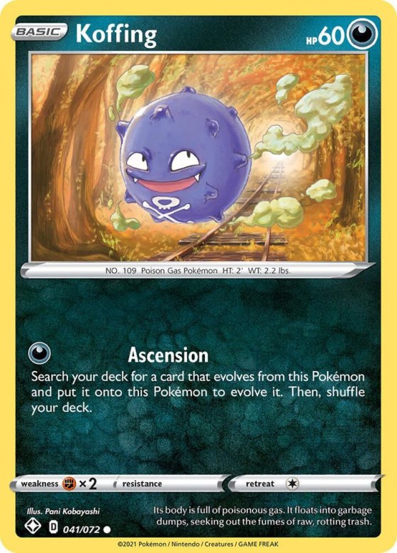Koffing - Reverse Holo