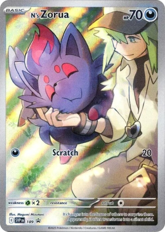 N's Zorua - Holo